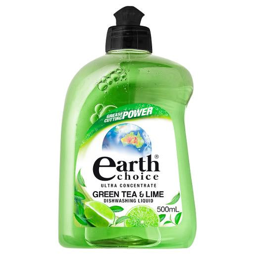 Earth Choice Dishwashing Liquid Green Tea & Lime 500ml