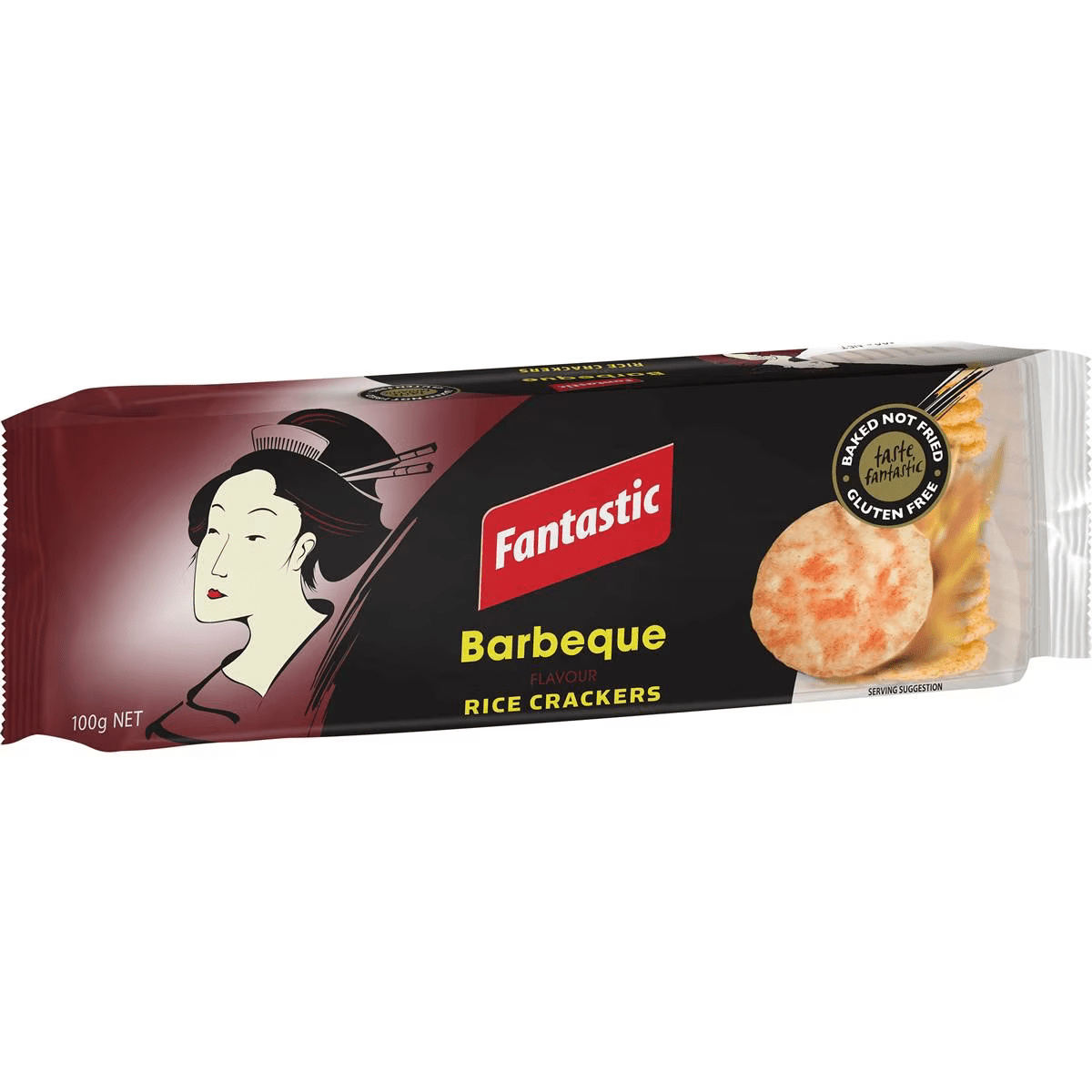 Fantastic Barbeque Rice Cracker 100g