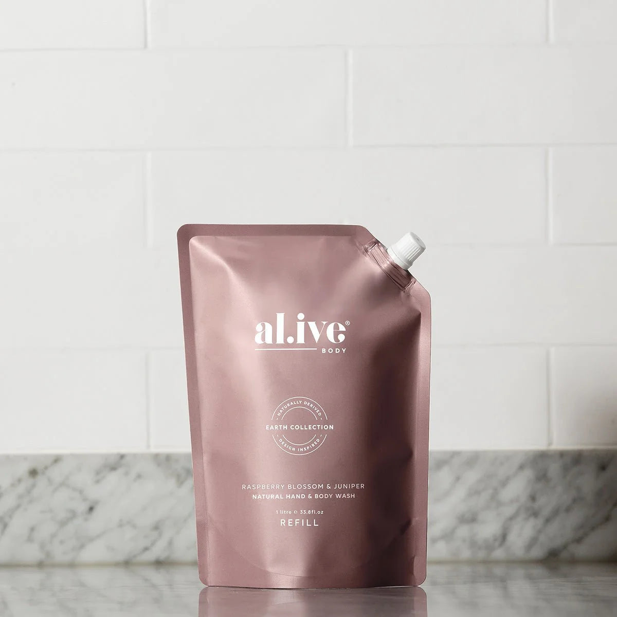 Al.ive 1L Wash Refill - Raspberry Blossom & Juniper