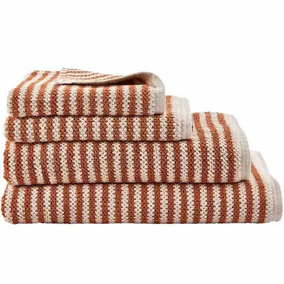 Stripe Textured Towels