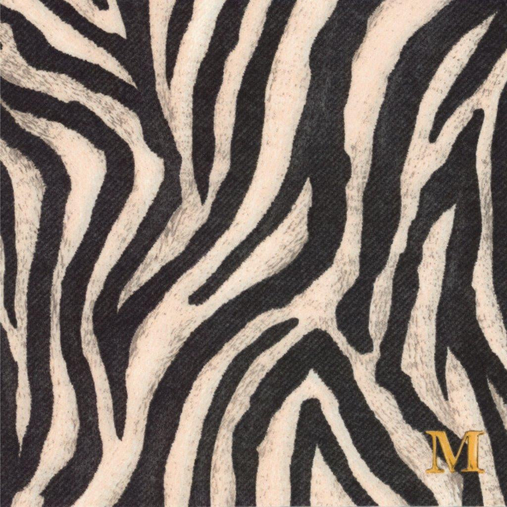 Manor Road Zebra Napkins  Dinner