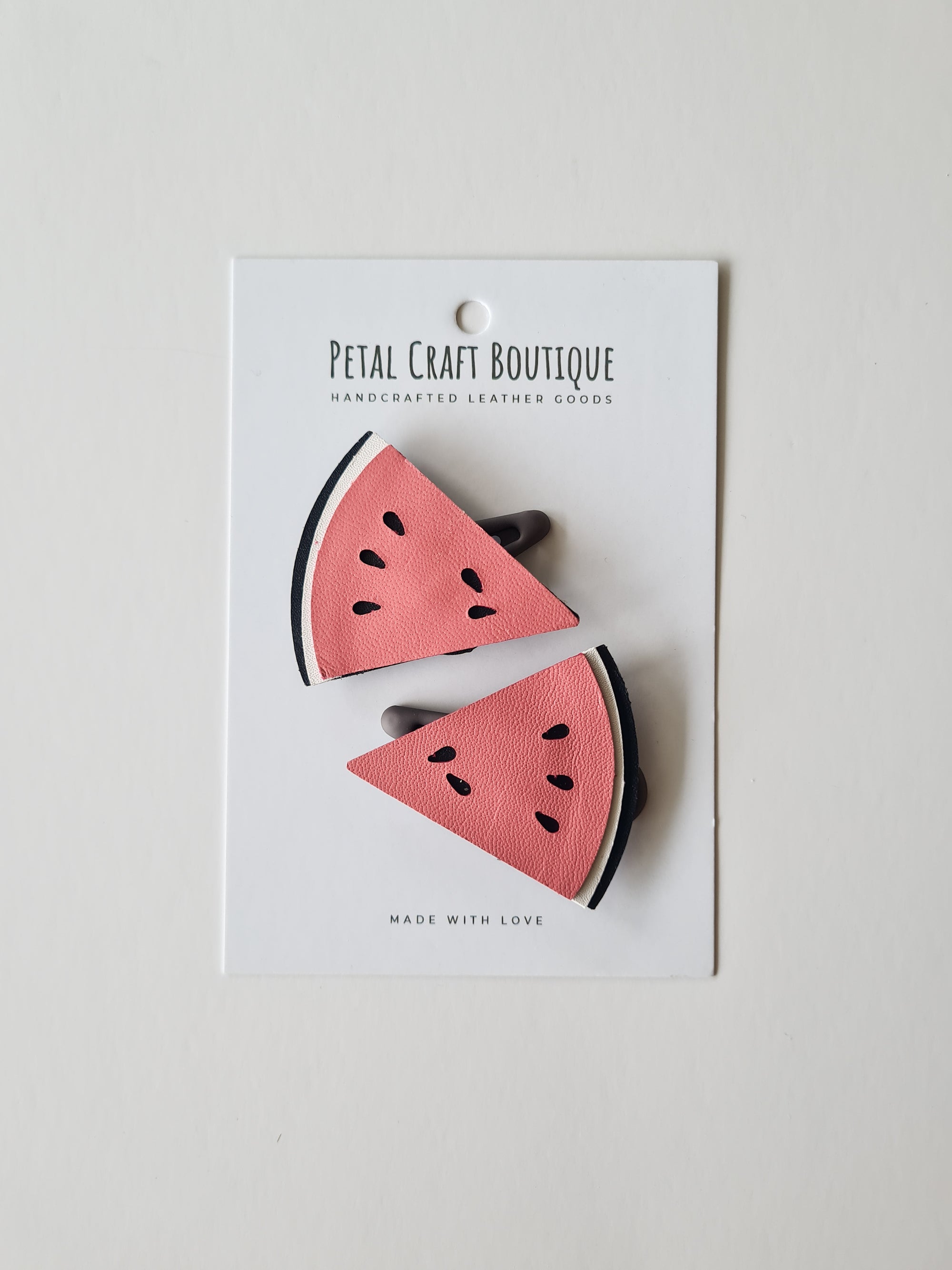 Petal Craft Leather Clips