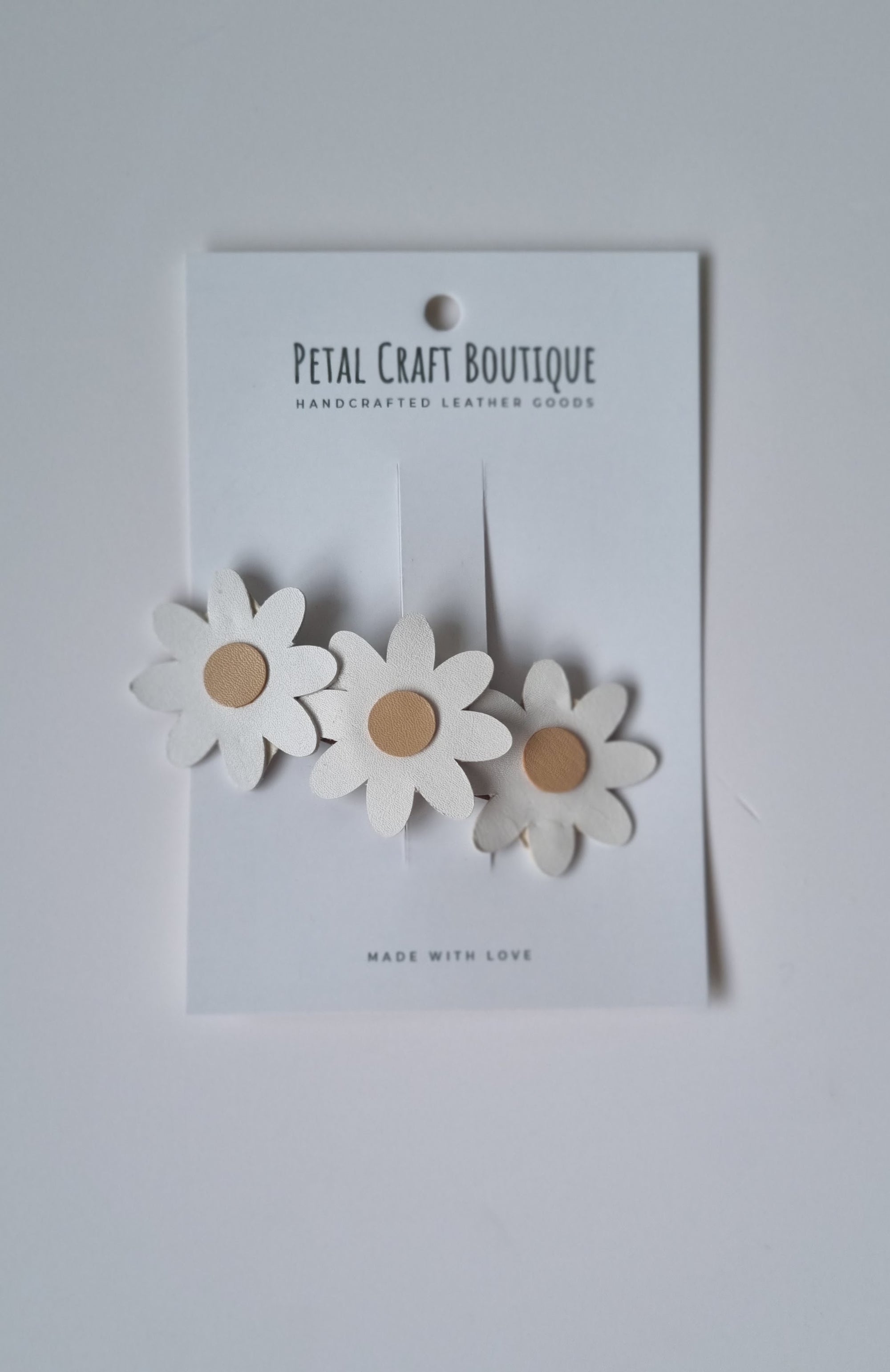 Petal Craft Leather Clips