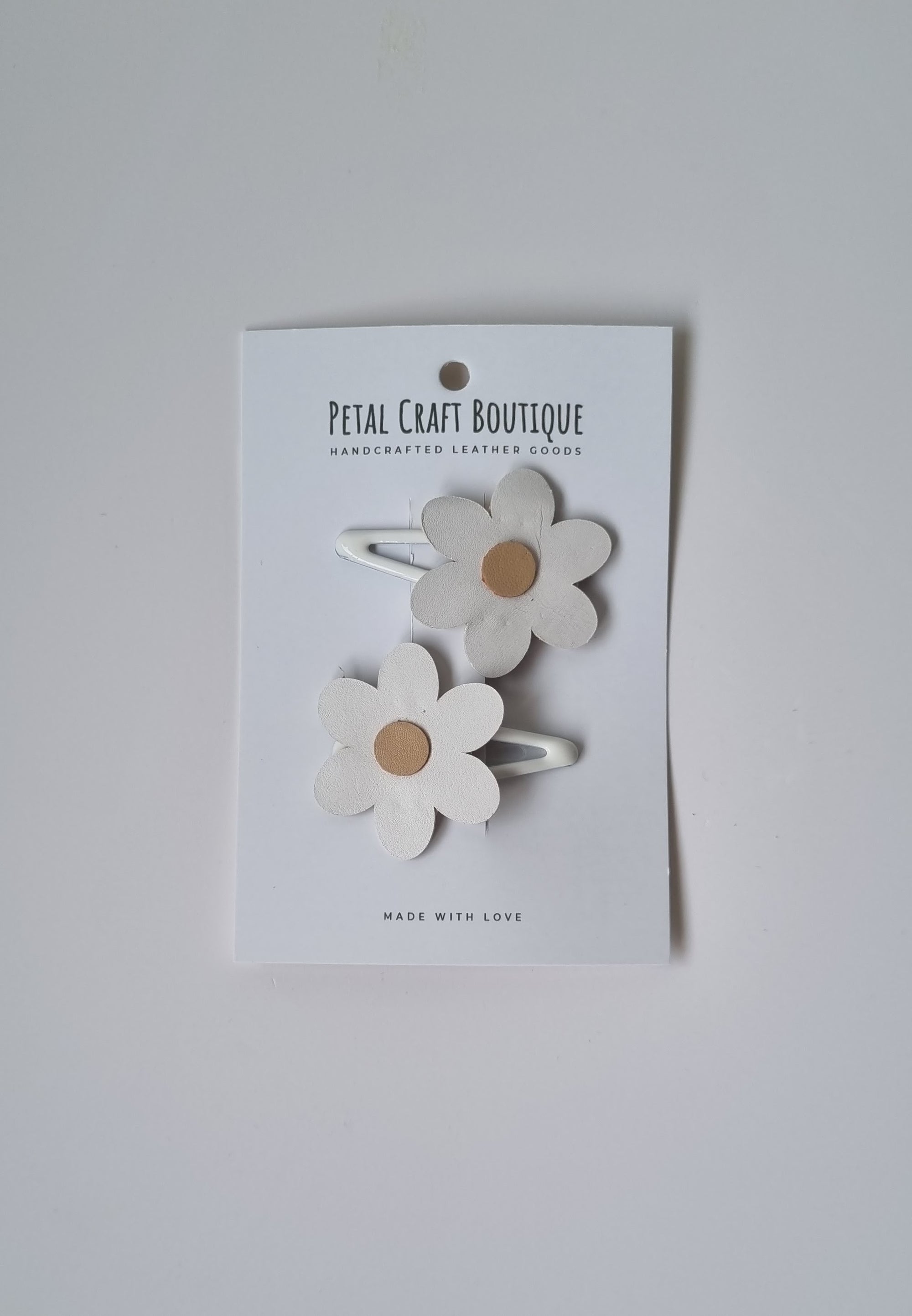 Petal Craft Leather Clips