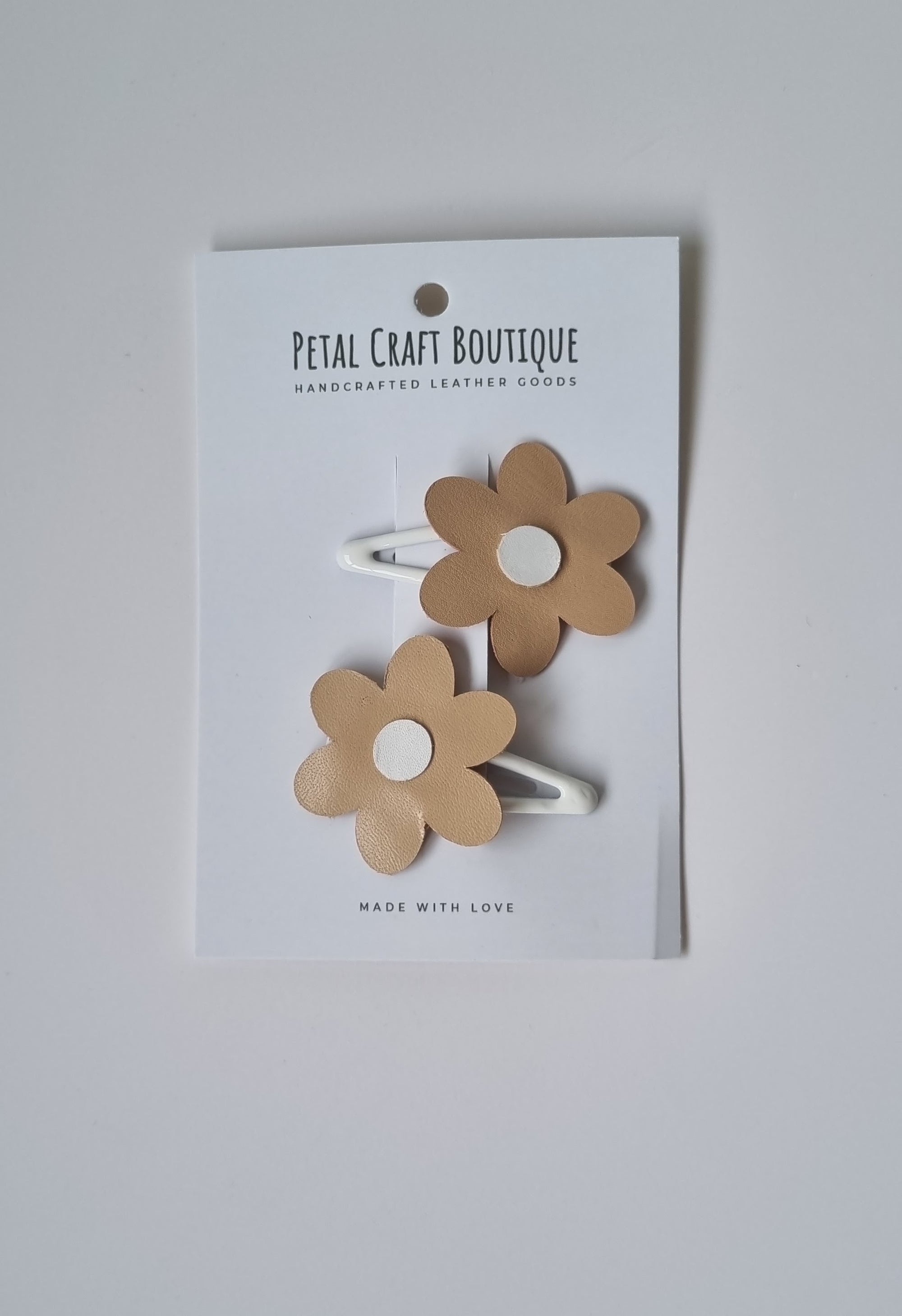 Petal Craft Leather Clips