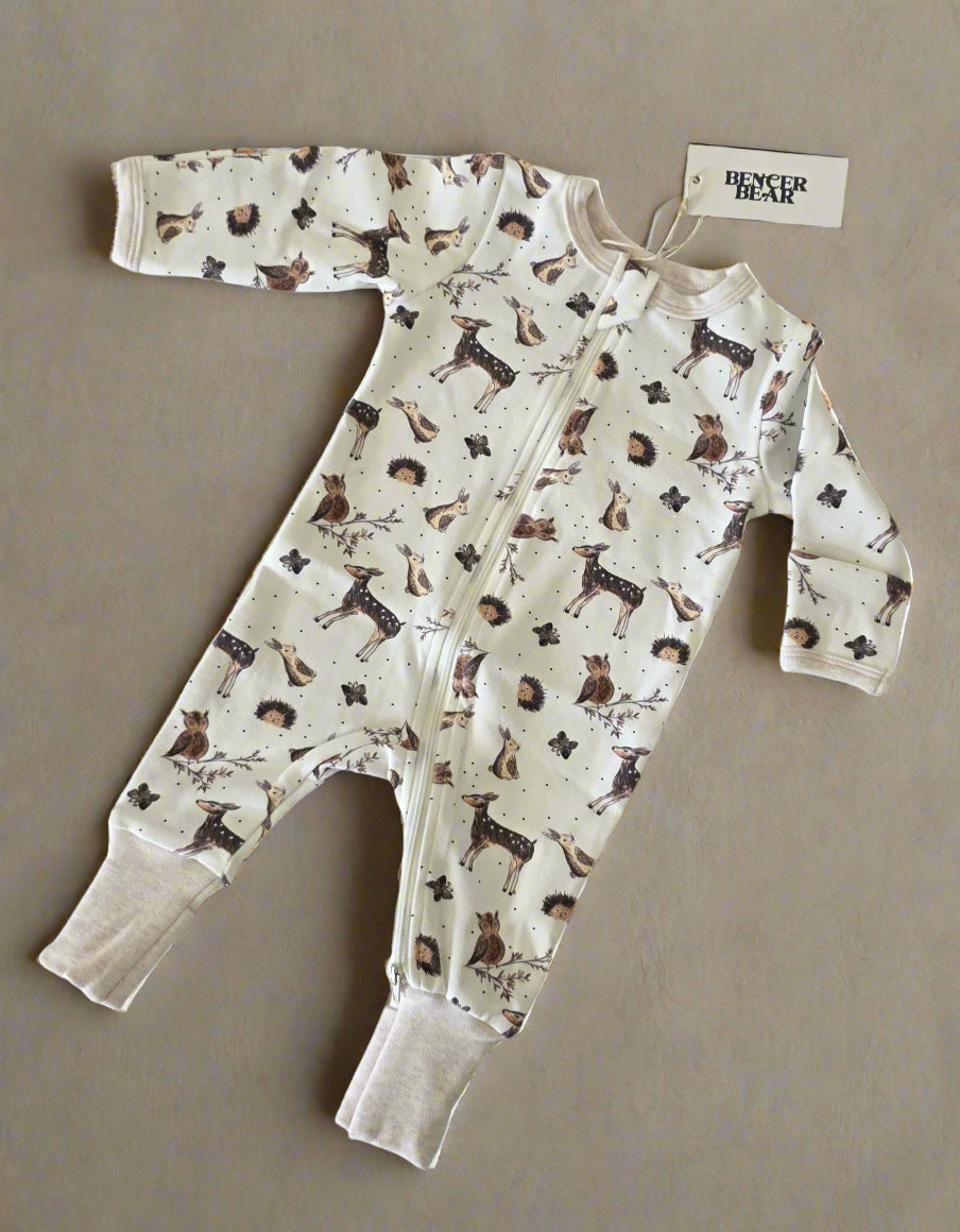 Bencer & Hazelnut Zipsuit