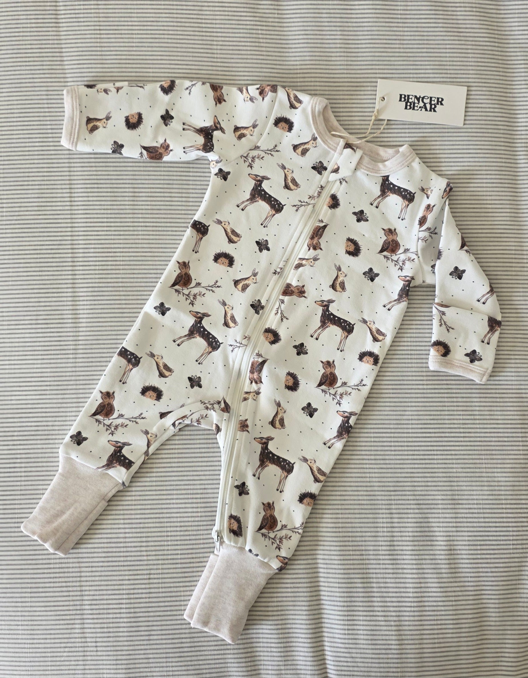 Bencer & Hazelnut Zipsuit