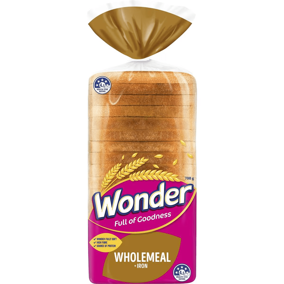 Wonder White Wholemeal 700g