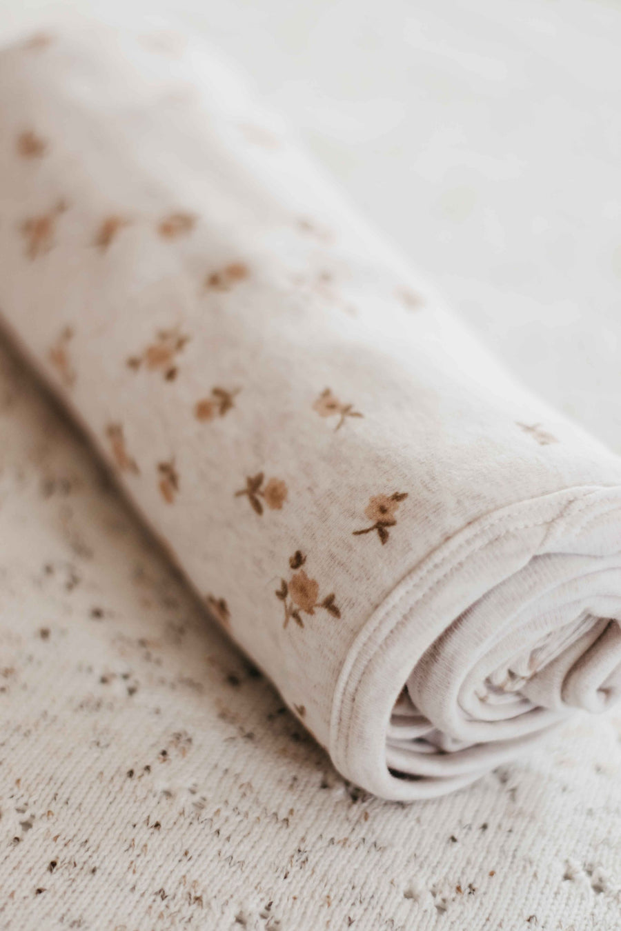 Bencer & Hazelnut Jersey Swaddle