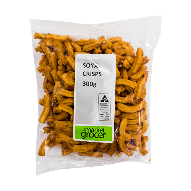 The Market Grocer Soya Crisps 300g