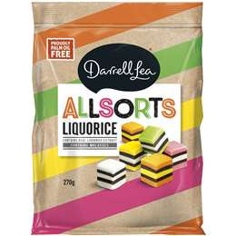 Darrell Lea Allsorts Liquorice  270 gm
