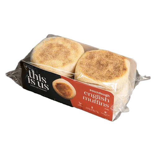 S/Dough English Muffins 4pk