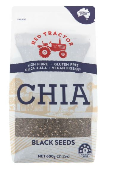 Red Tractor Black Chia Seeds 600g