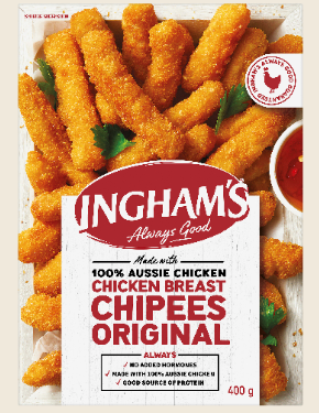 Ingham Chicken Breast Chipees 400g