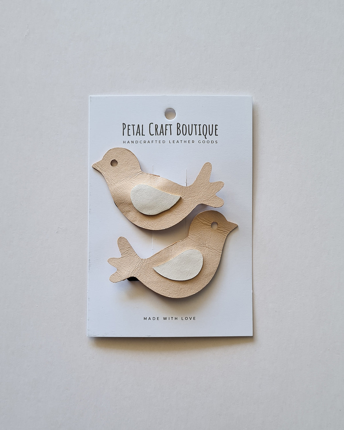 Petal Craft Leather Clips