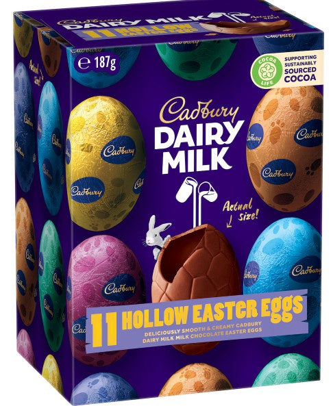 Cadbury Dairy Milk Chocolate Hunting Easter Eggs 187g
