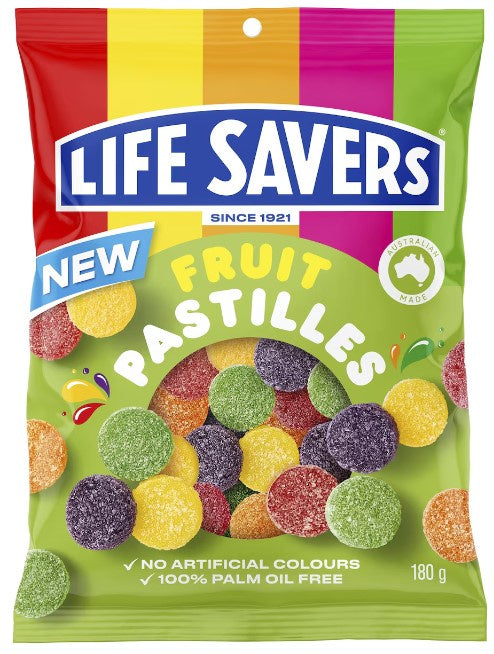 Life Savers Fruit Pastilles 180g