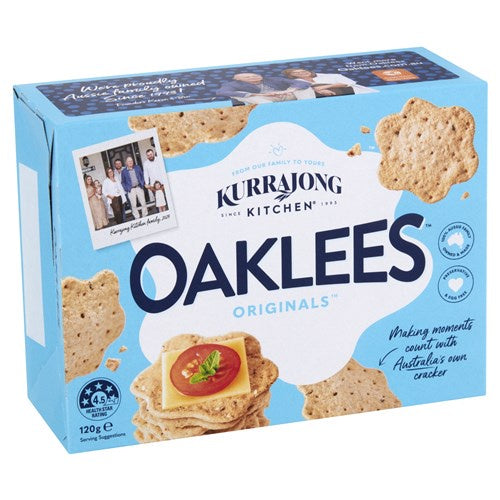 Kurrajong Crackers Oaklees 120g