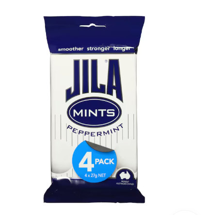 Jila Mints Peppermint 4PK 108G