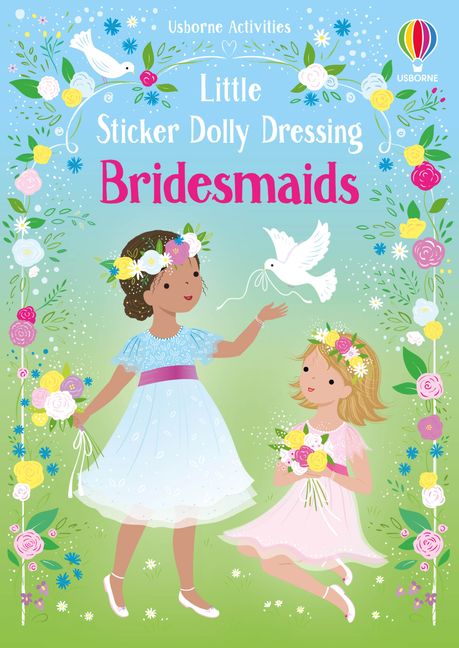 Usborne Little Sticker Dolly Dressing