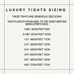 Luxury Cotton Tights