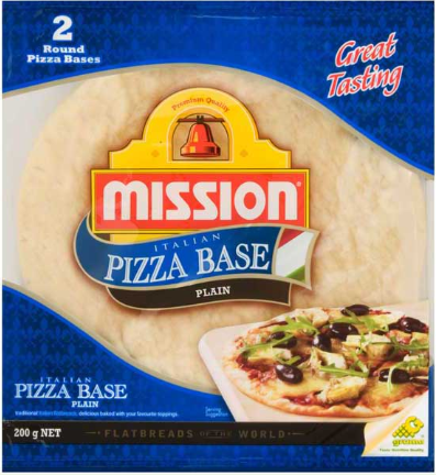 Mission Pizza base  2pack 200gm