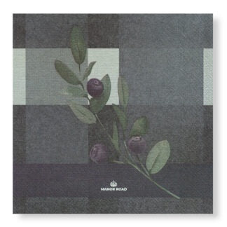 Manor Road Blueberry Burst Napkin Cocktail