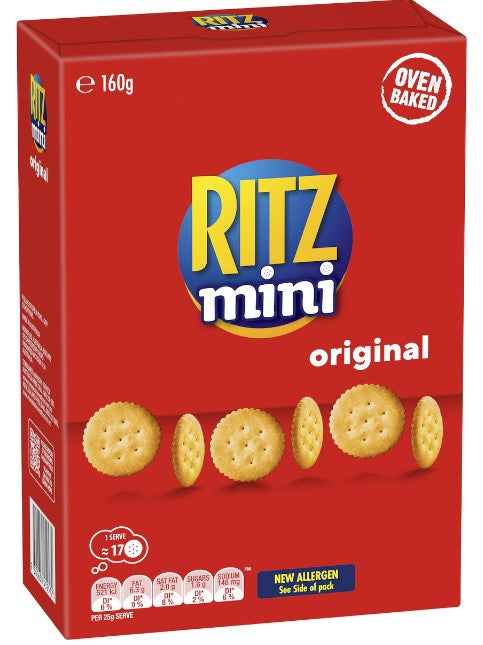 Ritz Mini Crackers Original Flavour 160g