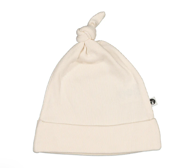 Burrow & Be  Rib Top-Knot Hat