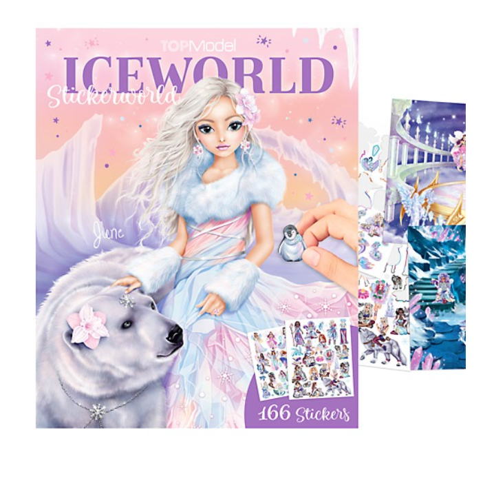 Top Model Sticker Book Ice World