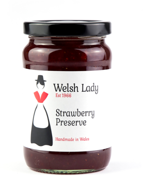 Welsh Lady Strawberry Preserve 340g