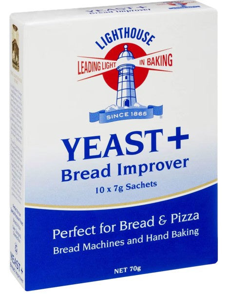 Lighthouse Yeast & Bread Improver 10 x 7g sachets