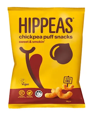 Hippeas Chickpea Puffs Sweet & Smokin' 78gm