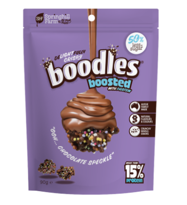 Boodles Boosted Chocolate Speckle 90g