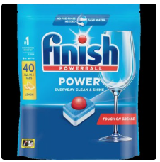 Finish Power Dishwashing Tablets Lemon 40pk