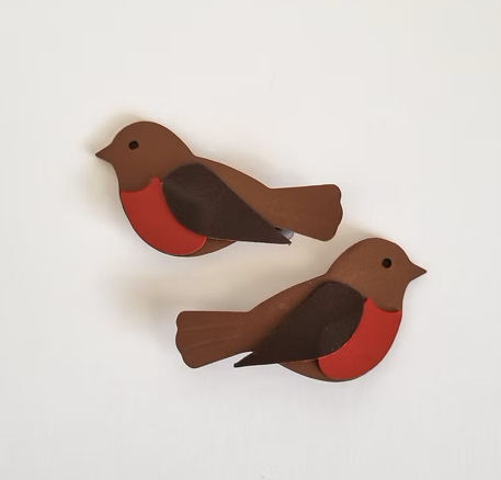 Petal Craft Leather Clips