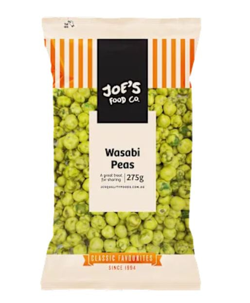 Joe's Food Co Wasabi Peas 275g