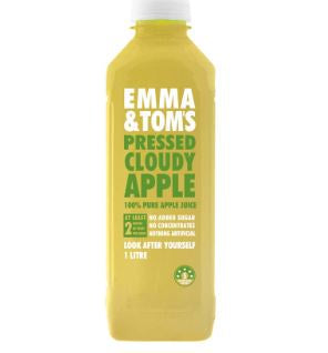 Emma & Tom's Cloudy Apple Juice 1L