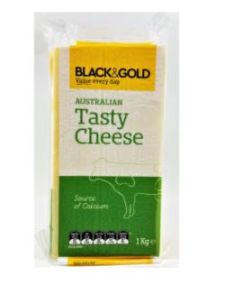 Black & Gold Tasty Cheese Block 1kg