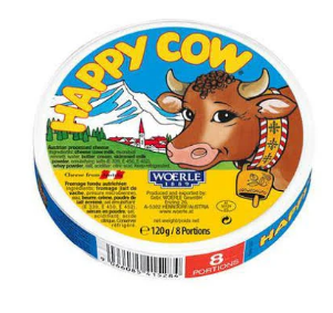 Happy Cow Cheese Portions 140g