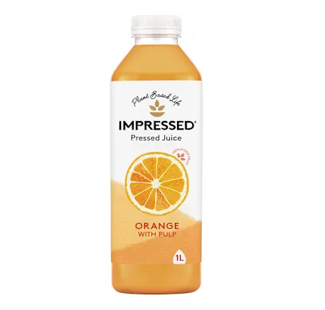 Impressed Essentials Juice Orange w Pulp 1L