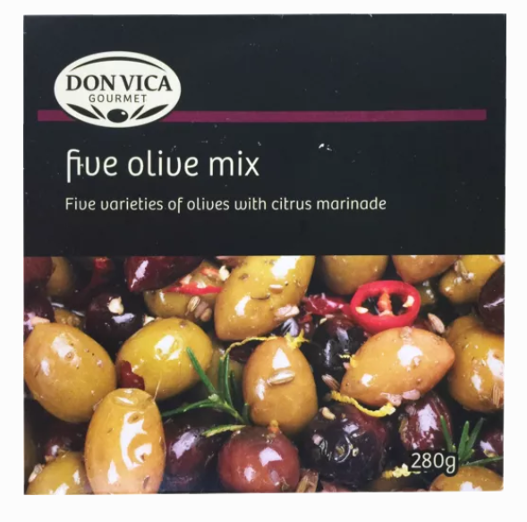 Don Vica Olive Gourmet Mixed 280gm
