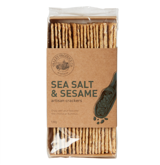 VPC Artisan Flatbread Seasalt & Sesame 130g