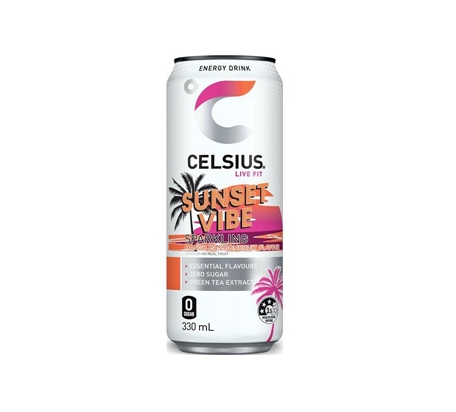 Celsius Energy Drink Sunset Vibe 330ml