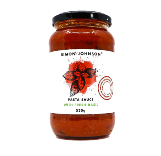 Simon Johnson Pasta Sauce With Basil 530g