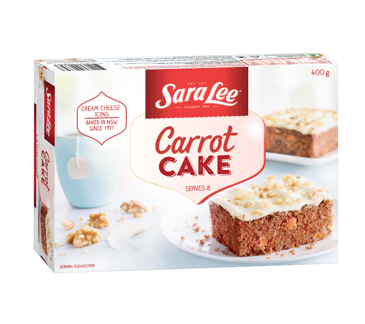 Sara Lee Cake Carrot 400g