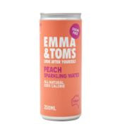 Emma & Tom's Sparkling Water Peach 250ml