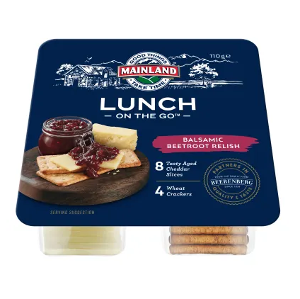 Mainland Lunch On The Go Cheddar Balsamic Beetroot 110g