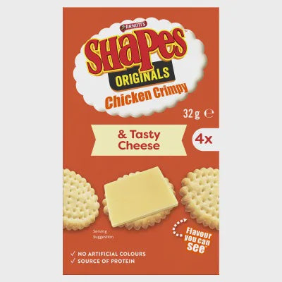 Arnott's Chicken Crimpy & Tasty Cheese 32g