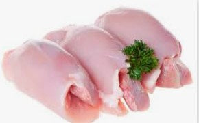 Chicken Thigh Fillets per Kg